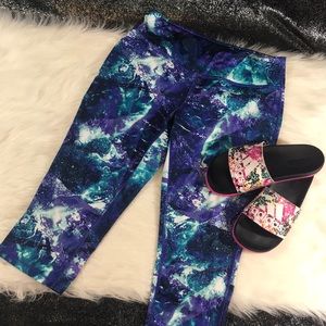 Multicolored Workout Capris